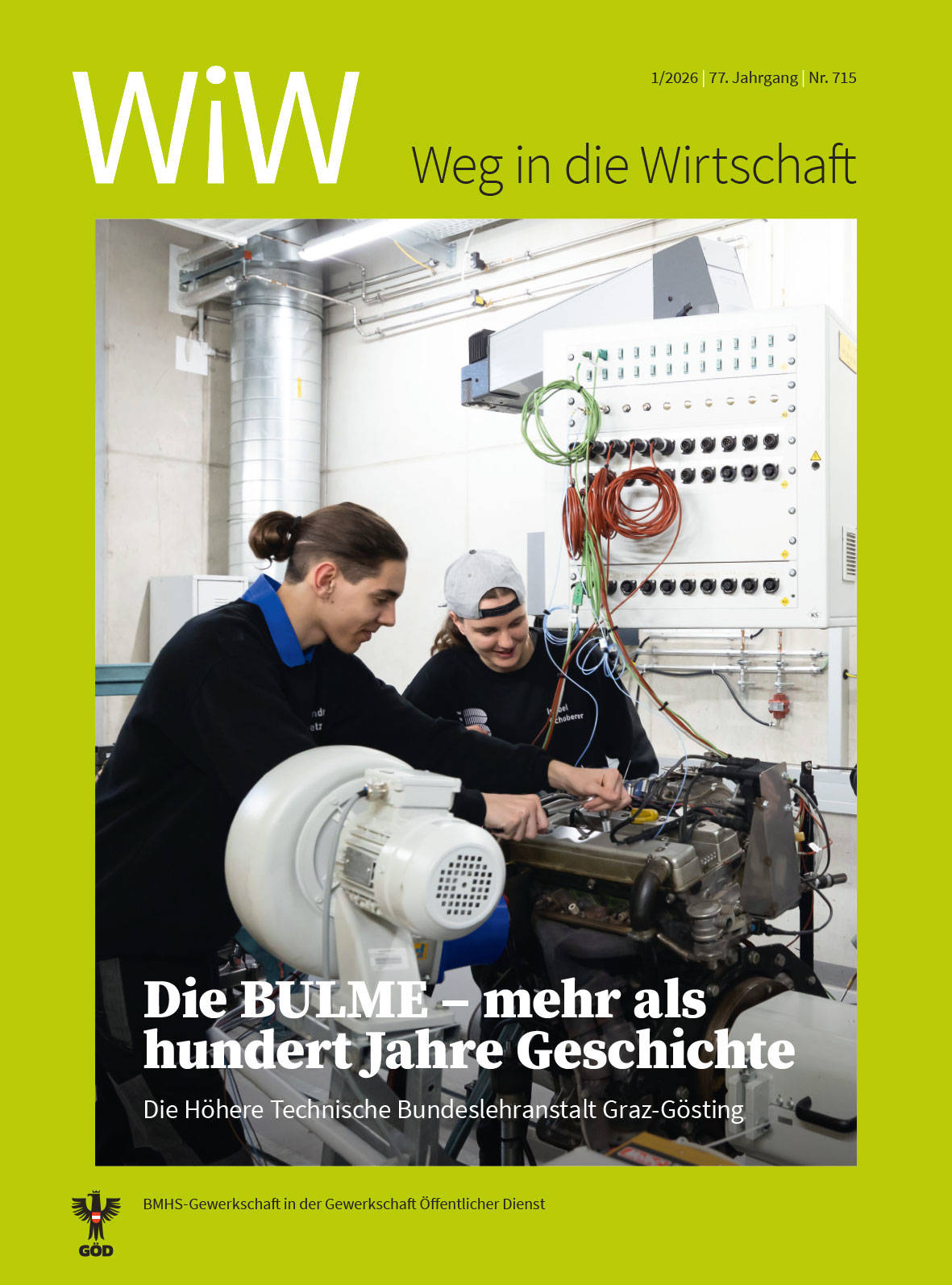 Weg in die Wirtschaft 01/2026